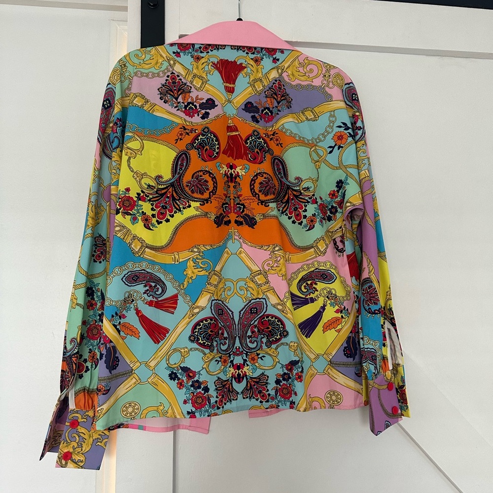 Colorful Women's Patterned Top